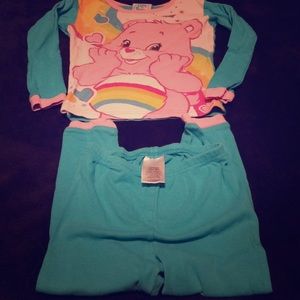 Care Bears Toddler Girl PJs